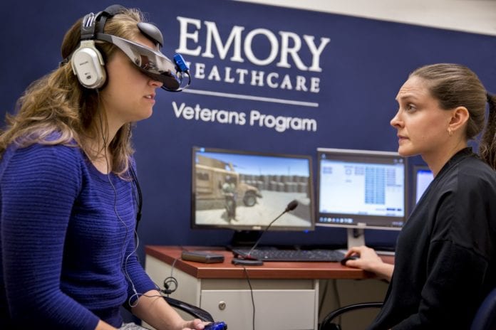 emory veterans program virtual reality treatment