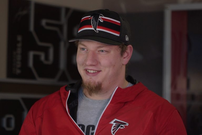 kaleb mcgary nfl player emory healthcare afib patient