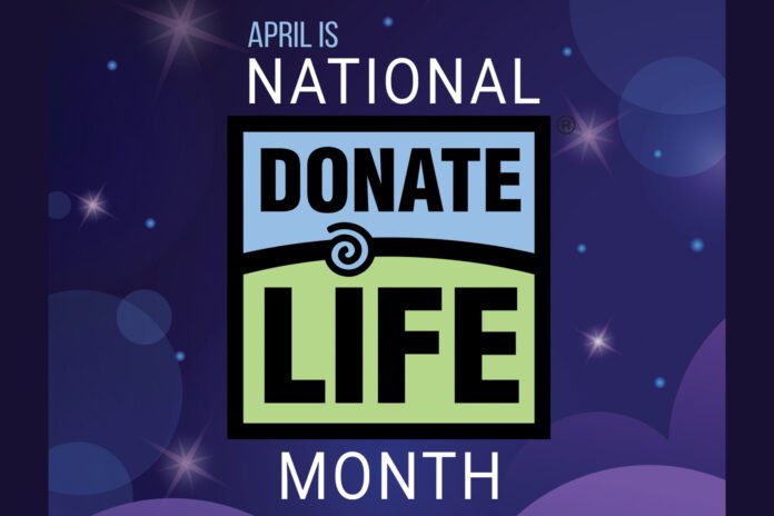 2024 national donate life month logo