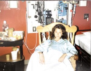 liver transplant patient terri as a teen